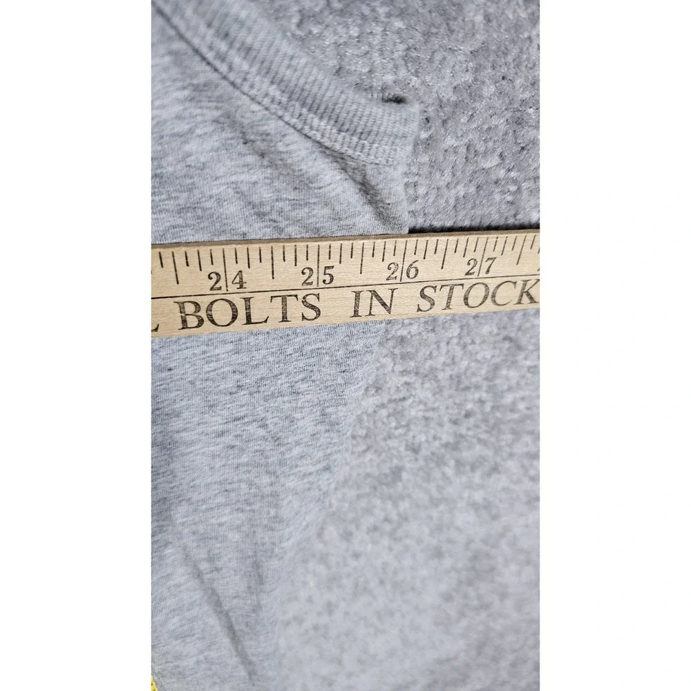 Nautica‎ Jeans Sleeveless Hooded Zip Up Jacket Mens XXL Gray Yellow Pockets New